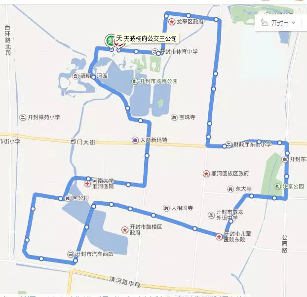 全城征集公交线路设计意见!(附:开封全部58条公交线路图)