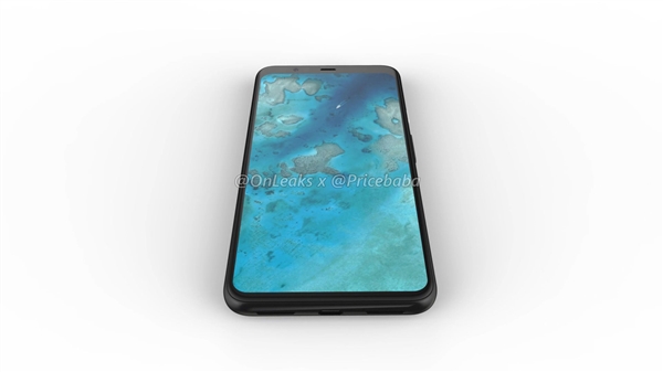 谷歌Pixel 4 XL 360度渲染图曝光：后置方形三摄、屏幕指纹