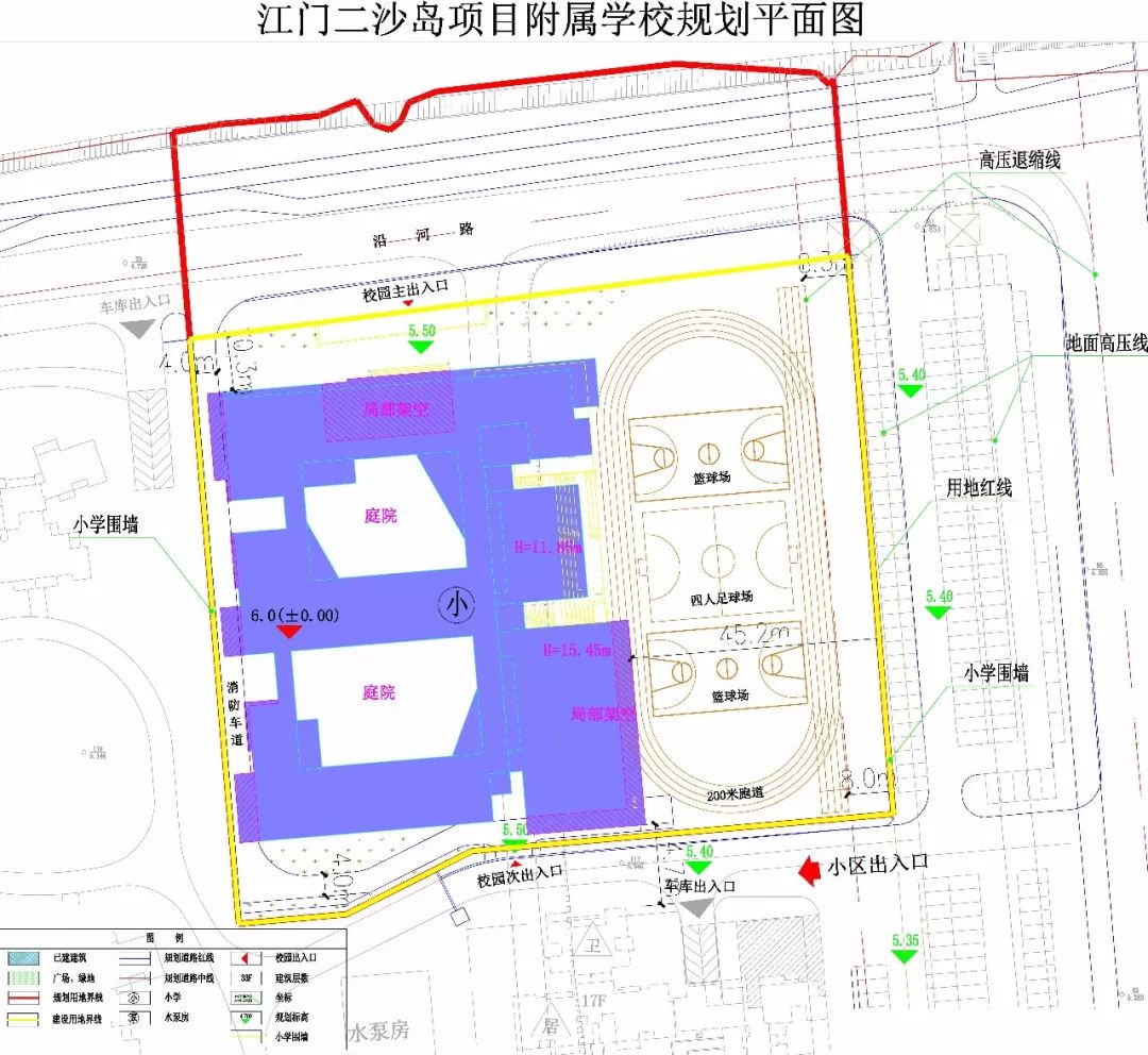 激动江门一中附小规划出炉蓬江幼儿园落户滨江