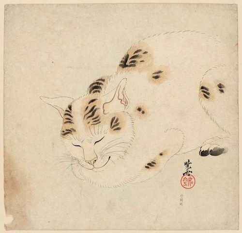 “浮世绘猫之世界”：大阪历博演绎妖猫、睡猫、招财猫