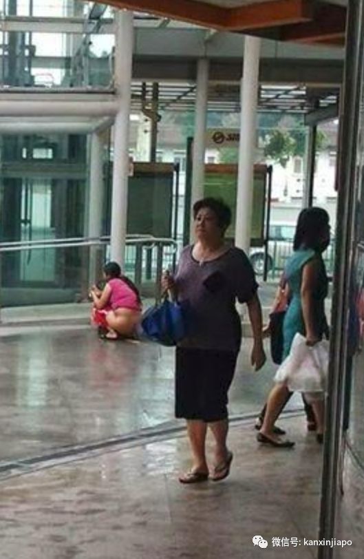 "中国游客"小孩在新加坡滨海湾花园随地尿尿?