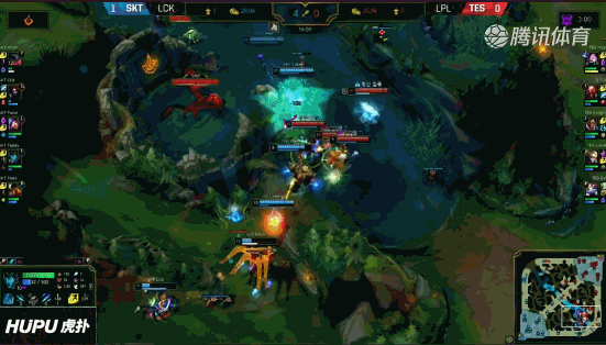 gif回顾洲际赛doinb潘森抓哭下路李哥妮蔻两度完美r