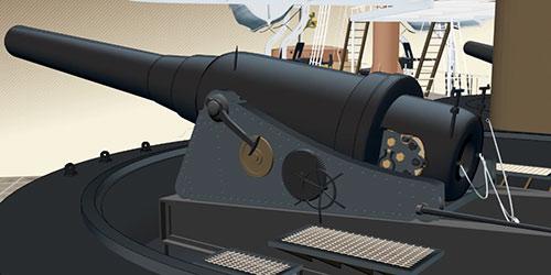 管退炮,用了100多年堪称完美,一出世就淘汰了架退式火炮