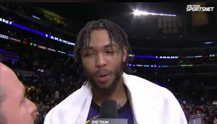 英格拉姆:最后时刻想为詹姆斯达成三双,可惜没进