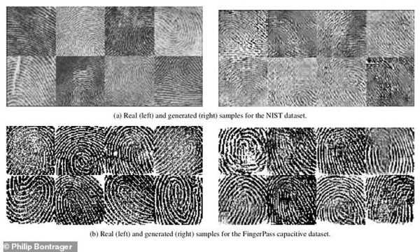 AI创造出能够骗过生物识别模块的假指纹