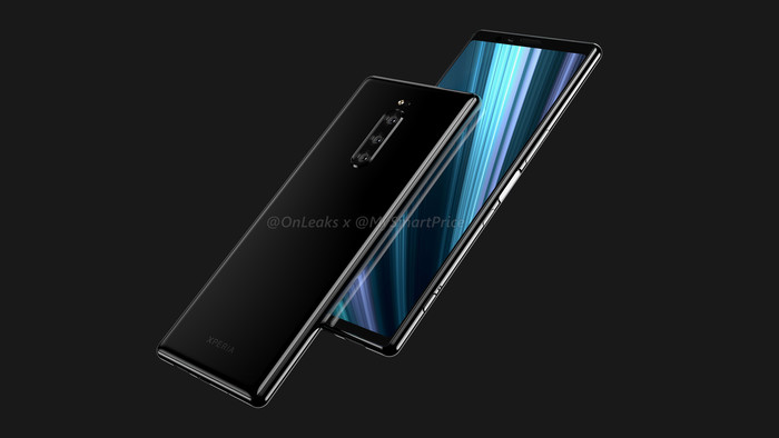 索尼Xperia XZ4渲染图曝光:后置三摄,半斤没跑了