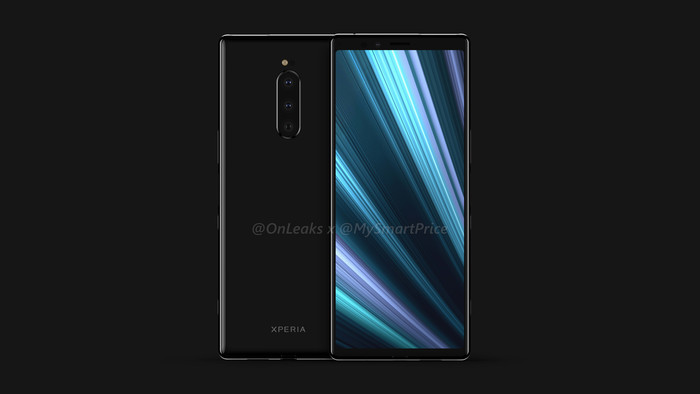 索尼Xperia XZ4渲染图曝光:后置三摄,半斤没跑了