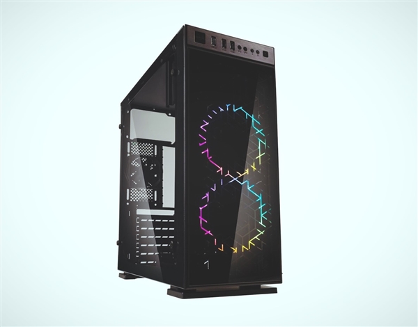 Kolink发布全新PC机箱：前置钢化玻璃面板 预装RGB LED风扇