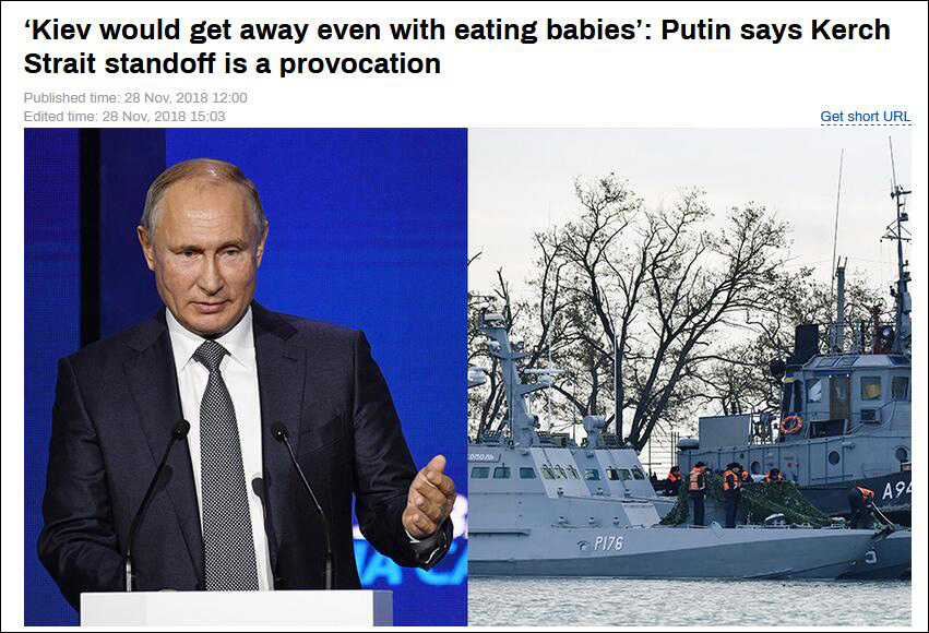 普京：只要乌克兰反俄，吃婴儿西方都允许