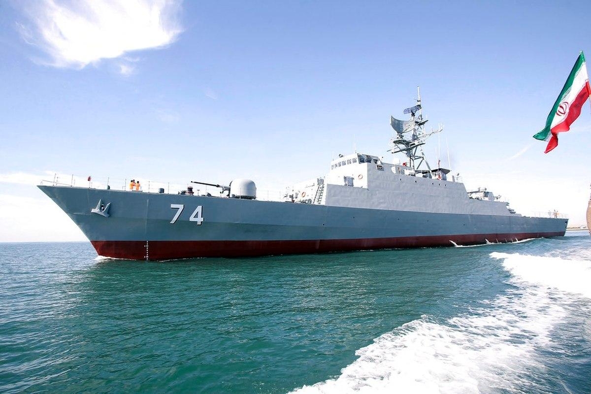 伊朗首艘国产隐形驱逐舰服役，同名舰30年前被美国海军击沉