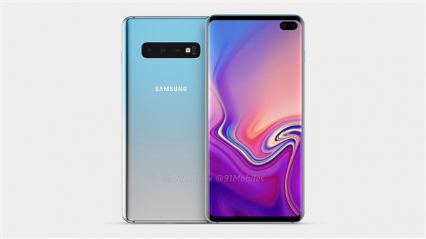 骁龙855加持 三星Galaxy S10 Plus曝光：前置双摄/后置三摄