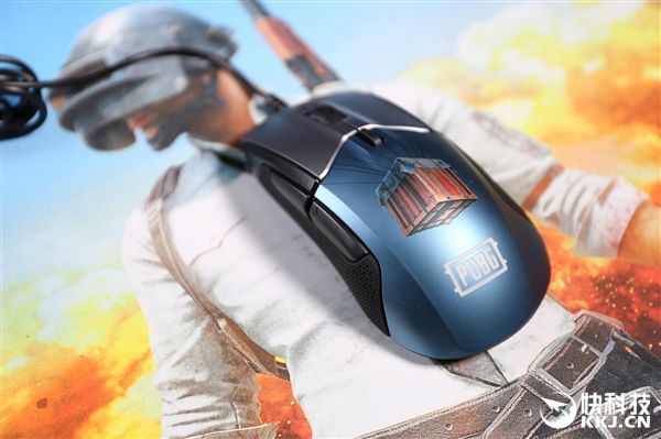 赛睿PUBG定制鼠标套装开箱图赏：空投箱在手