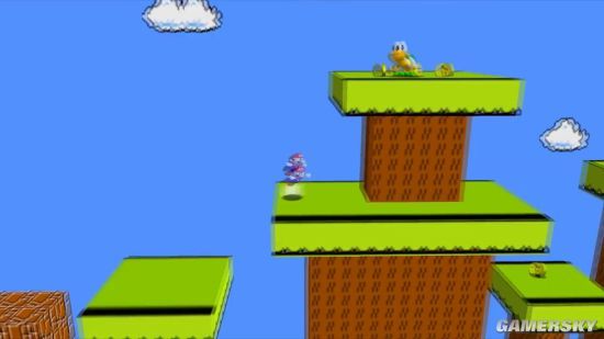 玩家用《超级马里奥64》重制《超级马里奥兄弟》