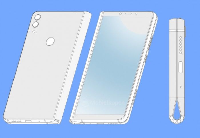 中兴通讯的专利显示Axon M将不再仅仅是简单的双屏