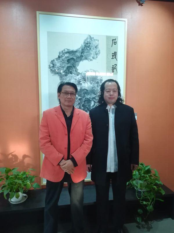 清华美院书画高研班孟庆峰先生花鸟画展应邀在江苏省张家港市苏华美术