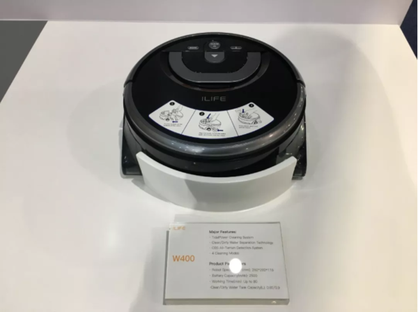 CES2019 ILIFE智意A9系列扫地机器人亮相 灵巧又智能