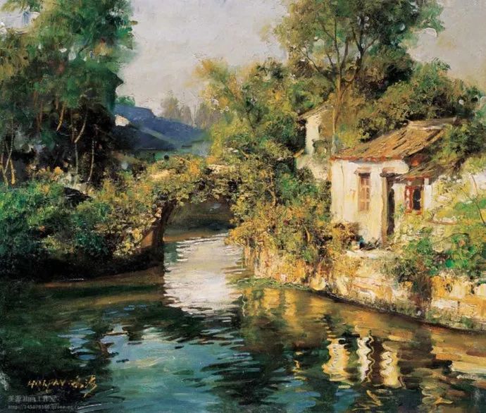 【油画】潘鸿海风景油画作品欣赏