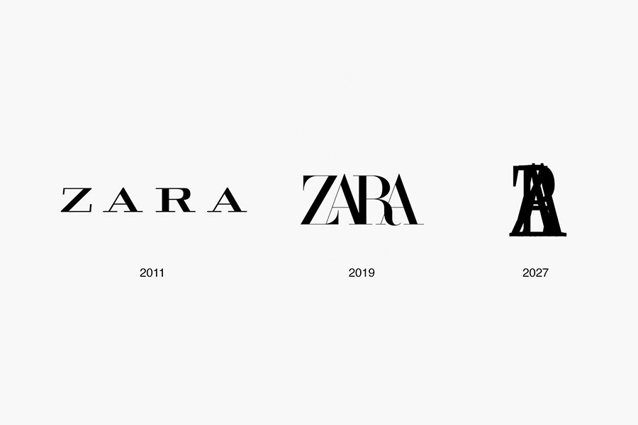 2027年zara的LOGO会不会变成这样?