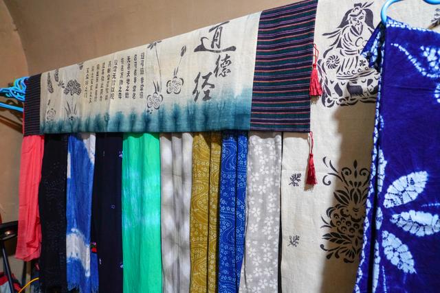 捶草印花、黑色剪纸、非遗陕州惊艳了女儿的寒假