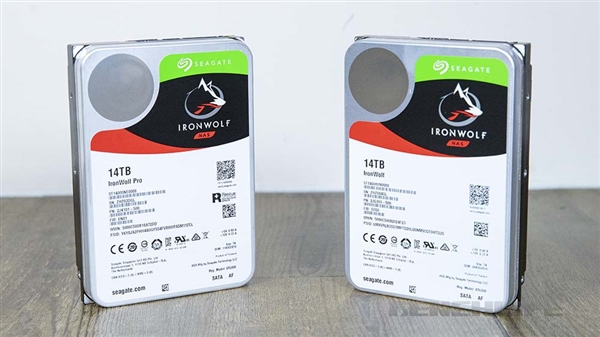 希捷四款14TB硬盘性能对比：酷狼Pro更胜一筹