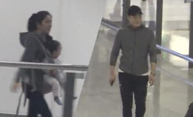 黎明一家三口低调回港,10个月大的女儿太抢镜了!