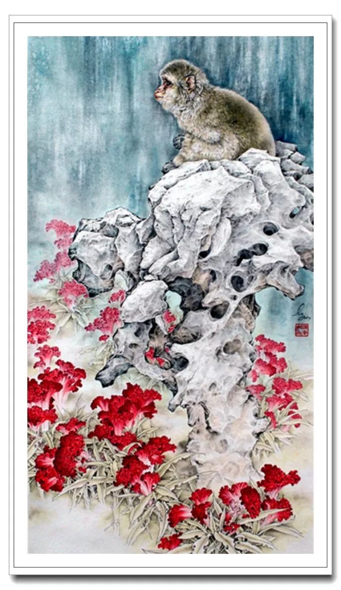 以工写神--陈东山工笔花鸟画