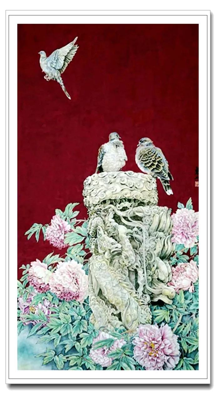 以工写神--陈东山工笔花鸟画
