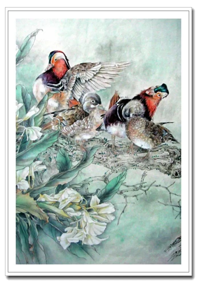 以工写神--陈东山工笔花鸟画