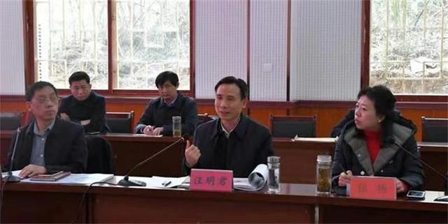 省文投公司考察团来罗山县何家冲参观考察红色旅游项目