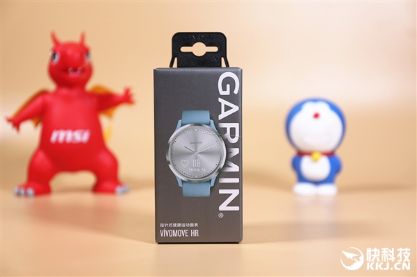 迪丽热巴代言 GARMIN指针式健康运动腕表开箱图赏