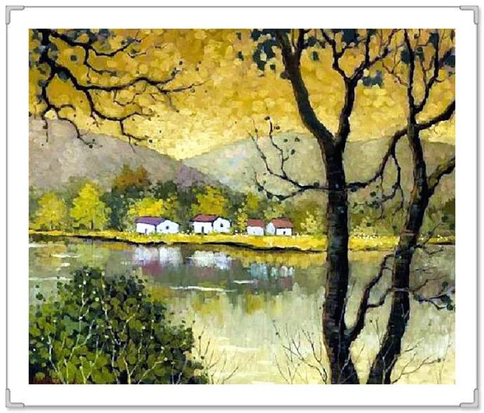 稚雅高洁--庞均油画
