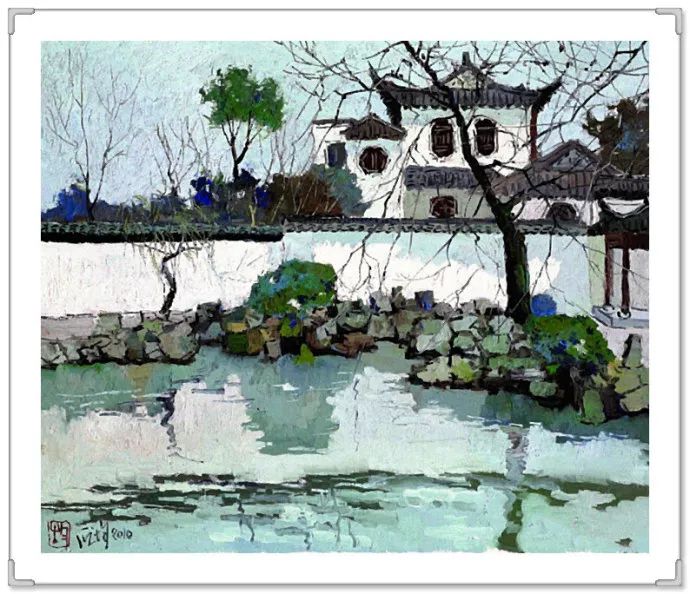 稚雅高洁--庞均油画