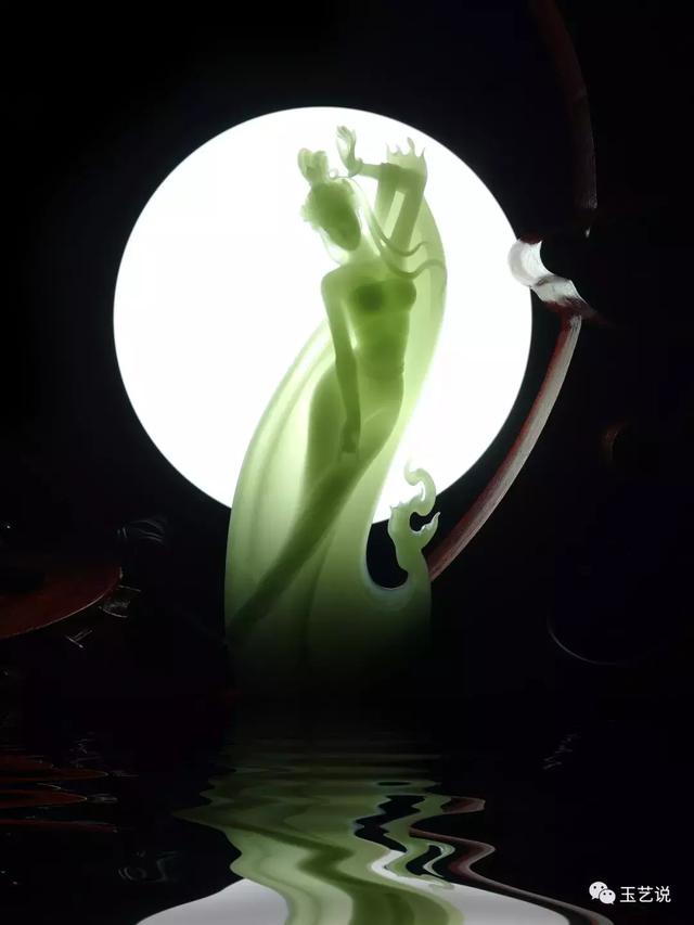 飞天神女,这才是和田玉中的女神们!