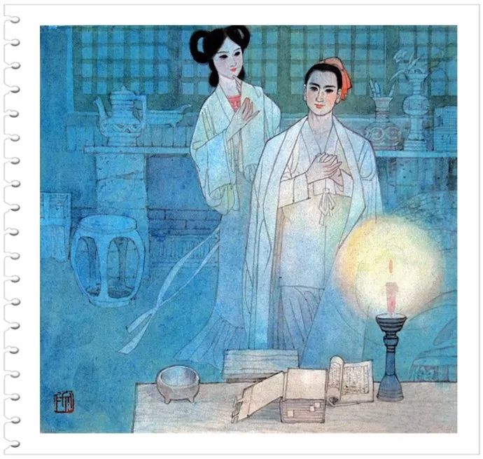 倩女幽魂--杨文仁彩色连环画《聂小倩》