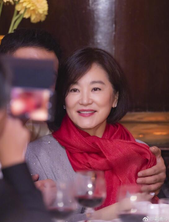 胡军林青霞关之琳刘嘉玲罕见同框，网友关注的点却是胡军的儿子康康！