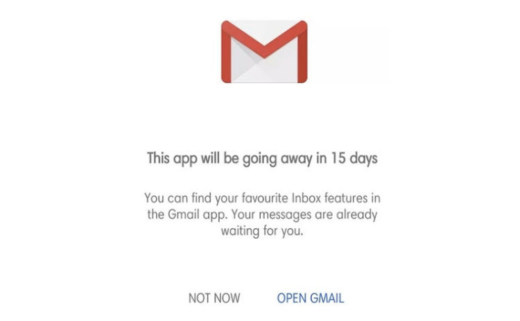 Google 将从 4 月 2 日起关停 Inbox