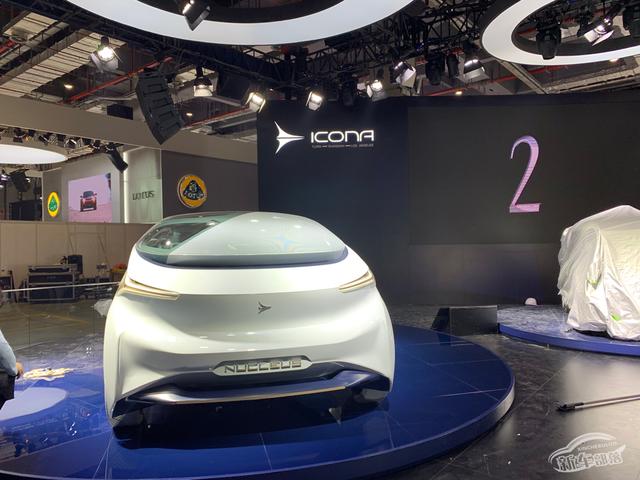 2019上海车展探馆:Icona Nucleus概念车实拍,具备L5级自动驾驶