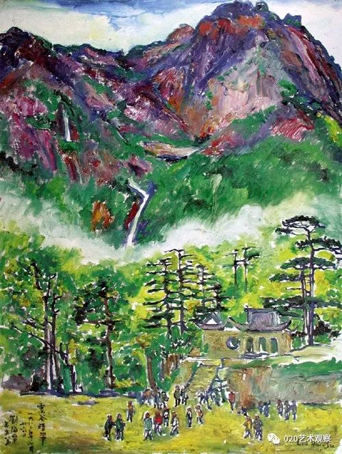 刘海粟85幅油画作品选粹