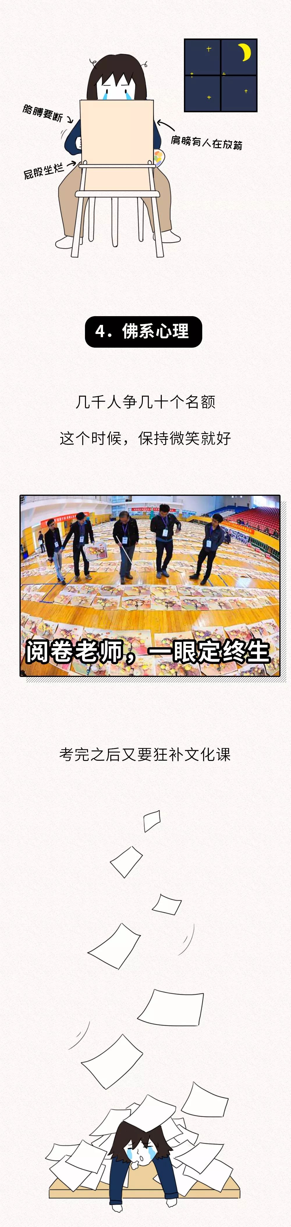 美术生的世界，没有容易二字。