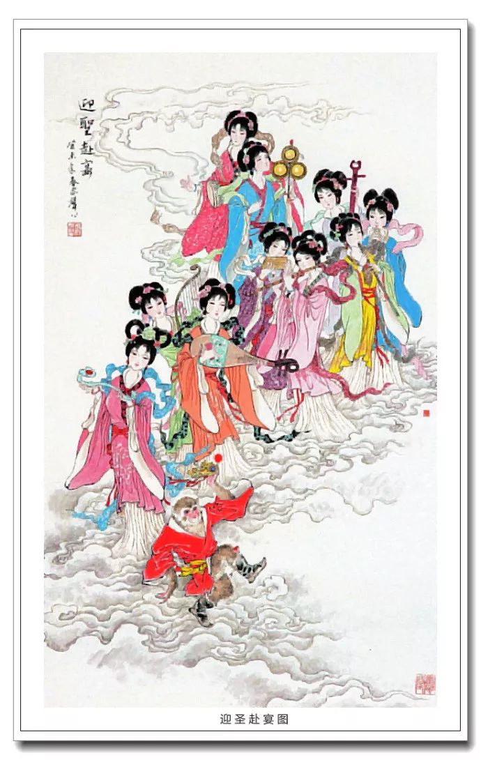 意象雅秀--郑家声古典仕女画