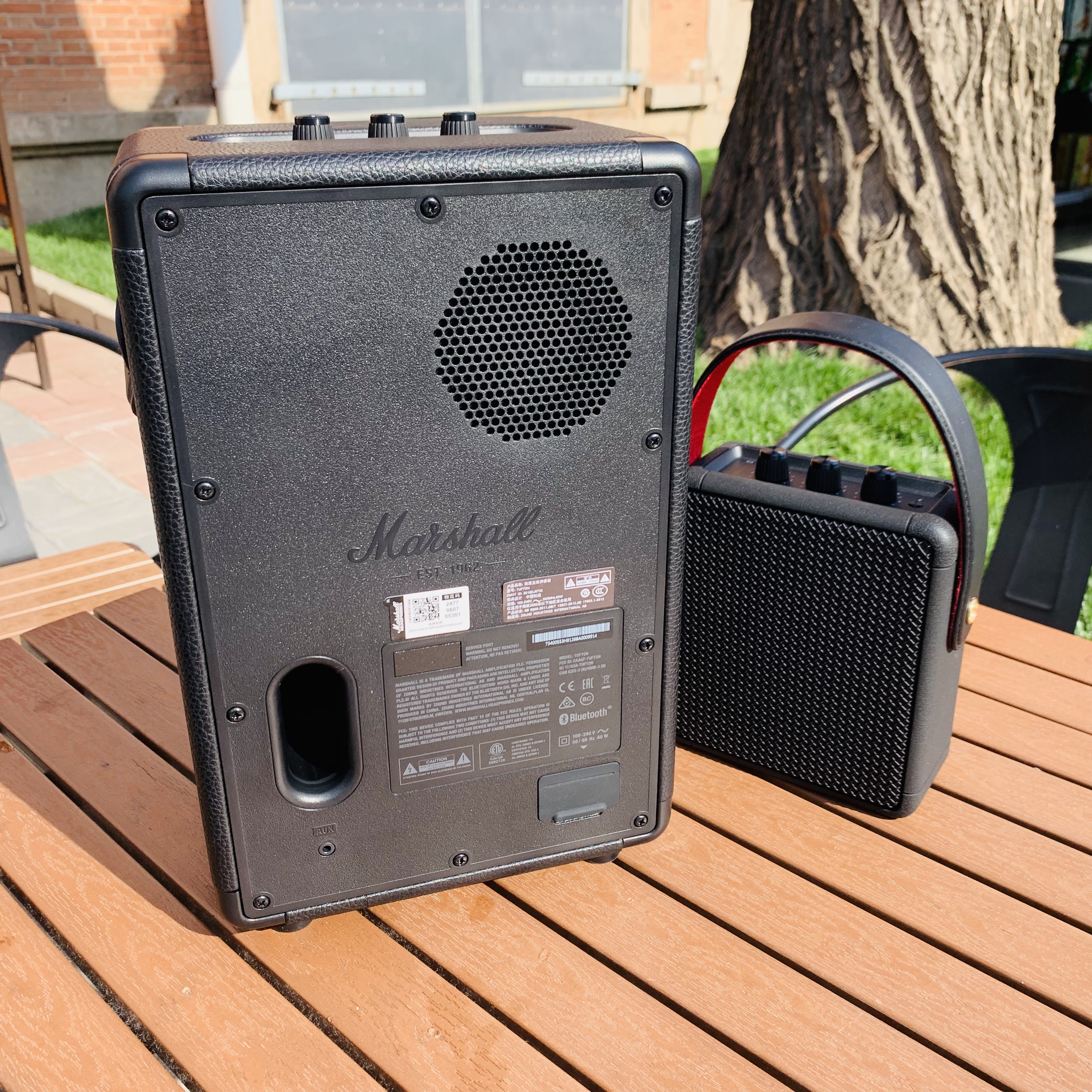 Tufton的背部设计