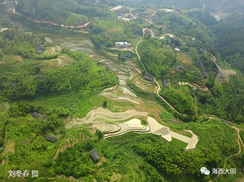 大田县屏山乡杨梅村,2018年列为第五批中国传统村落,杨梅村位于大田