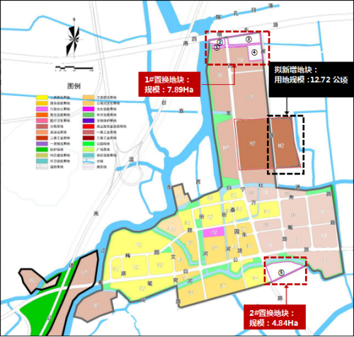 奉化市西坞中心区控制性详细规划三地块局部调整