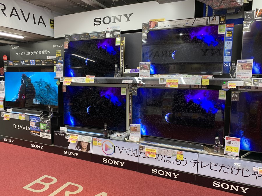 走进日本最大电器卖场 看看它们是怎么卖电视的