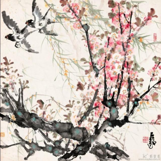 岭南陈子毅花鸟画作品选