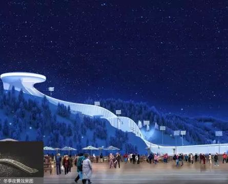 全球独创2022冬奥冰丝带雪如意场馆效果图惊艳亮相