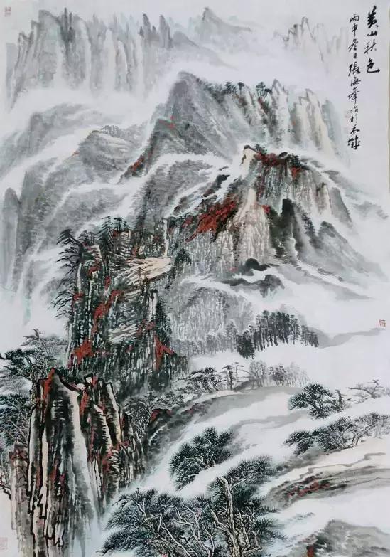 书画家张海峰—画风清新 浑厚苍润