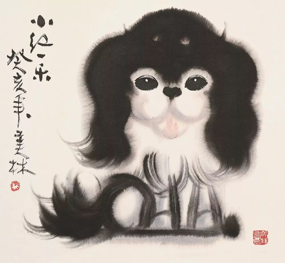 韩美林 狗