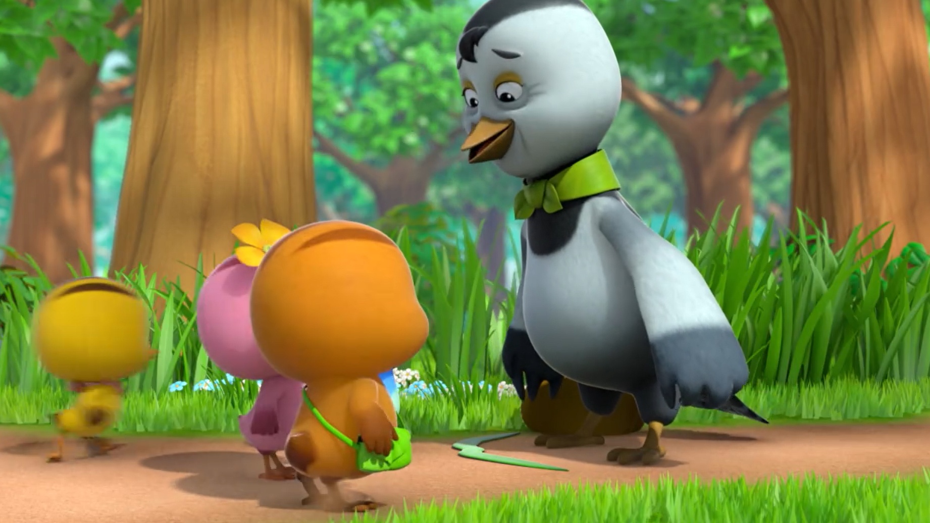 萌鸡小队第一集