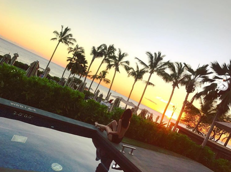 林志颖娇妻穿比基尼身材火辣，一双大长腿美得太惊艳